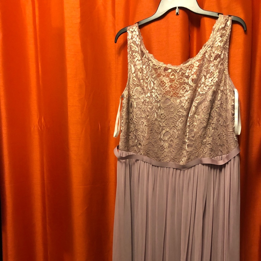 Rose Gold Bridesmaid Dress